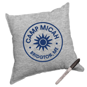 AUTOGRAPH PILLOW WITH LOGO