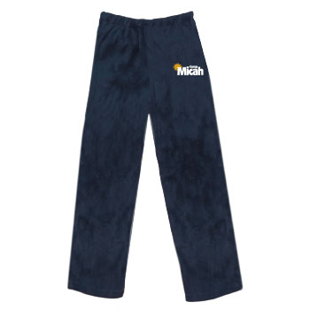 FUZZY BUNK PANTS w/ LOGO