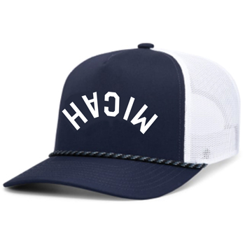 ROPE CAP - UPSIDE DOWN MICAH LOGO