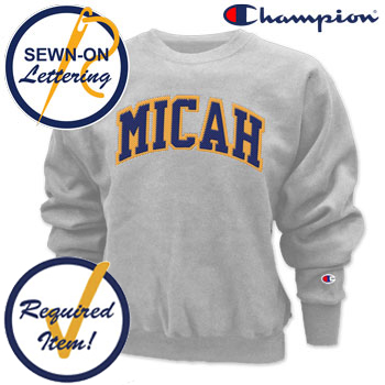 CHAMPION CROSSWEAVE CREW SWEATSHIRT