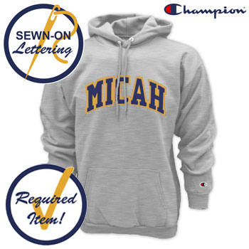 CHAMPION CROSSWEAVE HOODED SWEATSHIRT