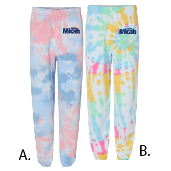 TIE DYE SWEATPANTS