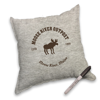 AUTOGRAPH PILLOW WITH LOGO