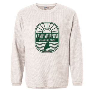 SEBAGO LAKE CORDED CREWNECK PULLOVER