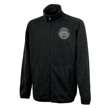 MEN'S HEATHERED FLEECE JACKET