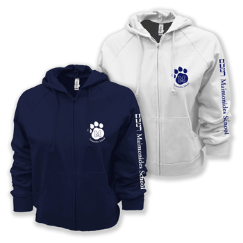 MAIMONEDES ZIP HOODED SWEATSHIRT