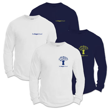 100% COTTON LONG SLEEVE TEE