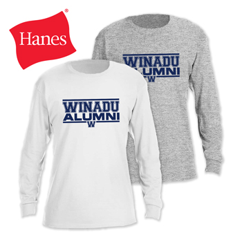 HANES COTTON LONG SLEEVE SHIRT