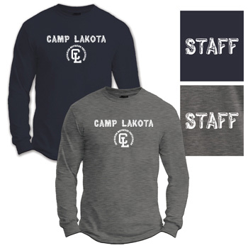 COTTON LONG SLEEVE STAFF TEE