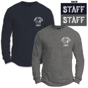 COTTON LONG SLEEVE STAFF TEE