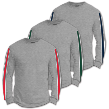 STRIPED LONG SLEEVE TEE