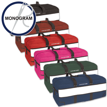 MEGA-PAK DUFFEL W/ MONOGRAMMED NAME