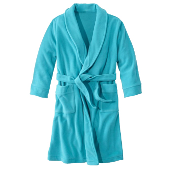 FUZZY FLEECE ROBE