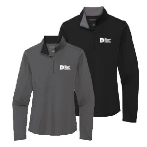 PORT AUTHORITY LADIES SILK TOUCH 1/4 ZIP