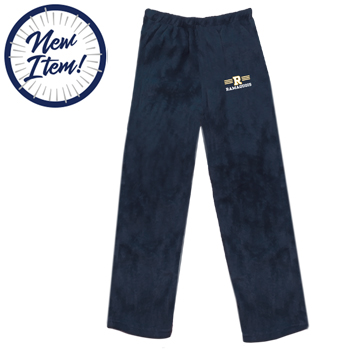 FUZZY BUNK PANTS WITH LOGO