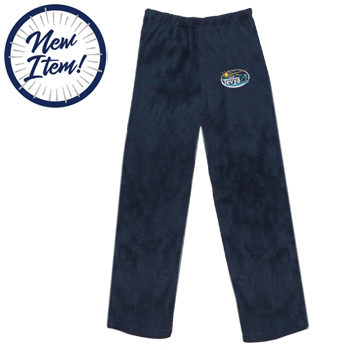 FUZZY BUNK PANTS WITH LOGO