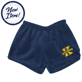 FUZZY BUNK SHORTS w/ LOGO