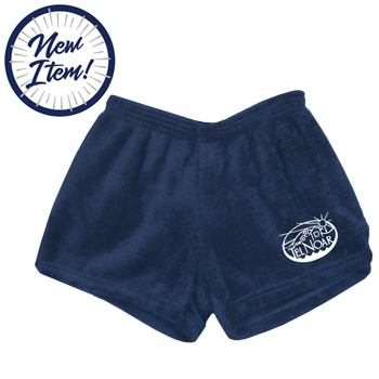 FUZZY BUNK SHORTS WITH LOGO