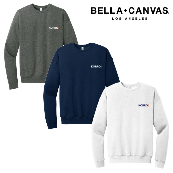 BELLA+CANVAS - UNISEX SPONGE FLEECE DROP SHOULDER SWEATSHIRT