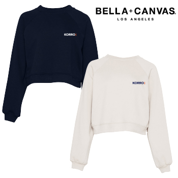 BELLA+CANVAS - LADIE'S RAGLAN PULLOVER FLEECE