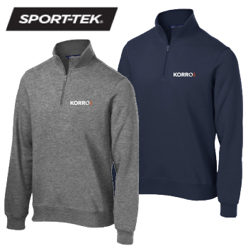 SPORT-TEK - MENS 1/4 ZIP SWEATSHIRT