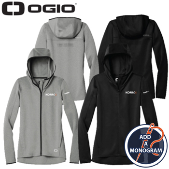 OGIO - LADIES STEALTH FULL ZIP JACKET w/ MONOGRAM
