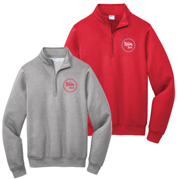 QUARTER ZIP SWEATSHIRT