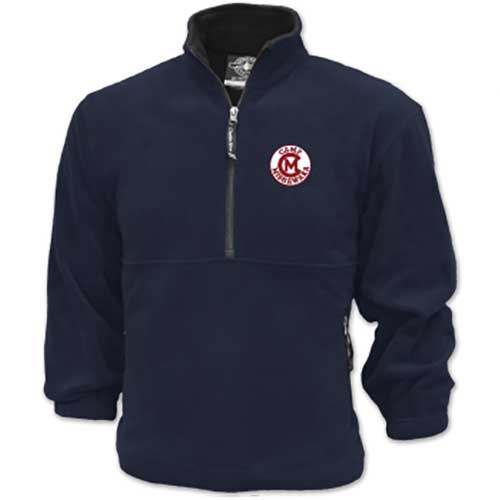 CHARLES RIVER FLEECE PULLOVER - CIRCLE LOGO