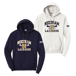 HOODED SWEATSHIRT W/ CUSTOM NAME & NUMBER