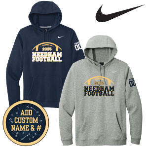 NIKE FLEECE HOODIE w/ NAME & NUMBER