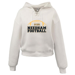 WOMEN'S LACE-UP HOODIE