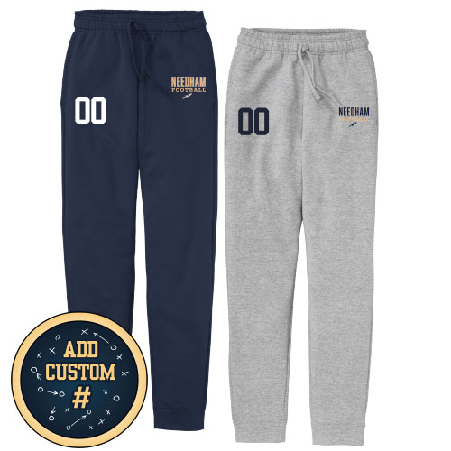 CORE FLEECE JOGGERS w/CUSTOM NUMBER