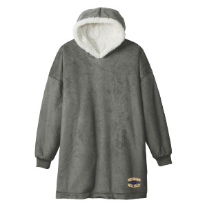 ADULT WEARABLE BLANKET HOODIE