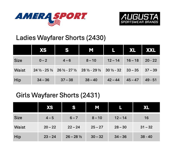A12W SIZING CHART