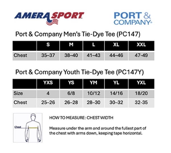 PC147 SIZING CHART