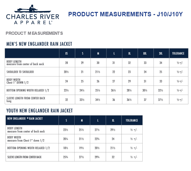 SIZING J10