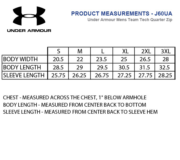 SIZING J60UA