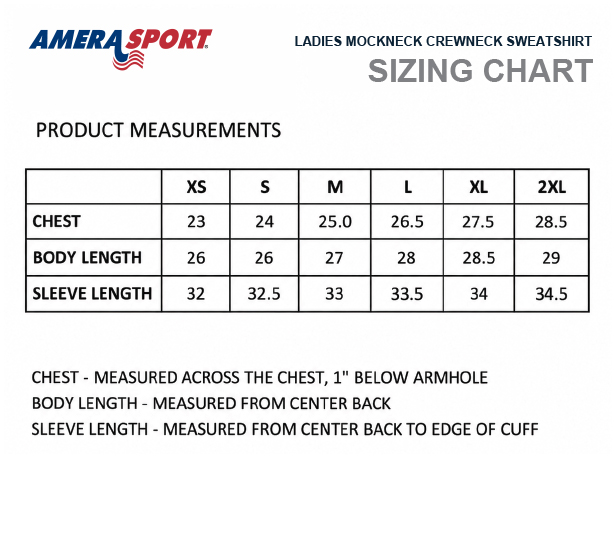 A07MK SIZE CHART