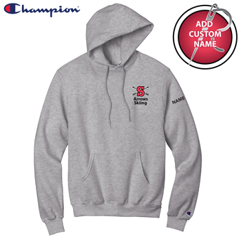 CHAMPION MIDWEIGHT HOODIE w/ CUSTOM NAME