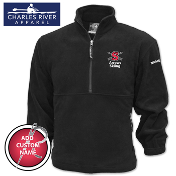 POLAR FLEECE 1/4 ZIP PULLOVER w/ CUSTOM NAME