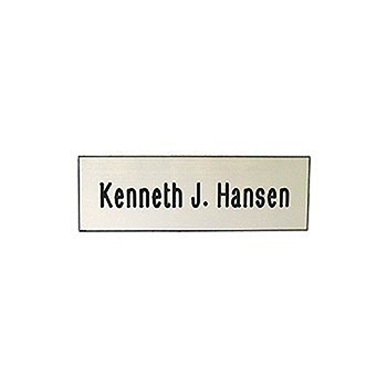 CUSTOMIZED NAME PLATE