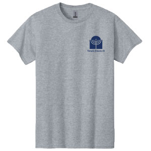 SHORT SLEEVE TEE - TEMPLE EMANU-EL LOGO