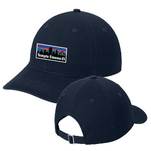 BRUSHED TWILL LOW PROFILE CAP - TEMPLE SUNSET LOGO