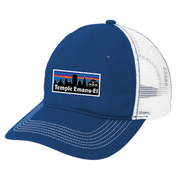 MESH BACK TRUCKER CAP - TEMPLE EMANU-EL LOGO